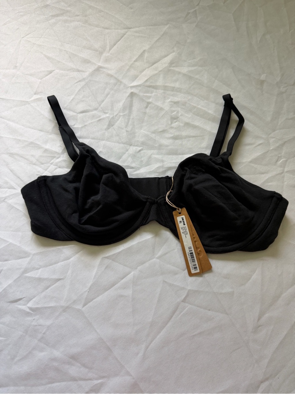SKIMS Cotton Jersey Underwire Bra